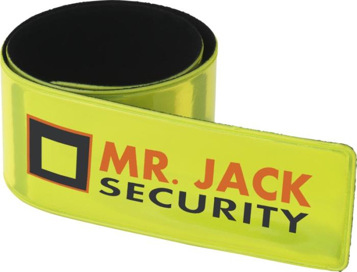 RFX™ Hitz godkendt refleks slap wrap - Neongul